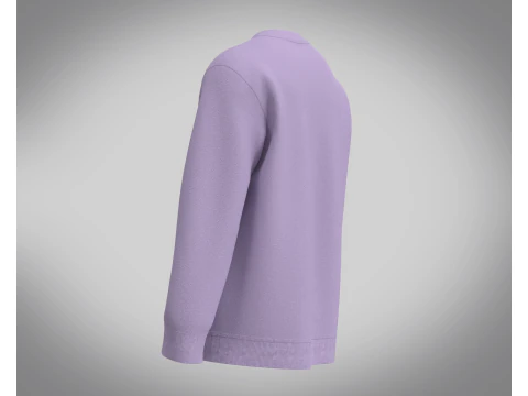 Sweatshirt - PINK 3D Model