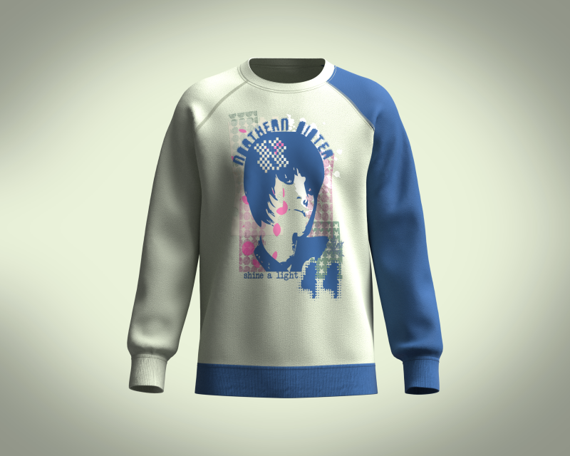 Sweatshirt - Shine Model 3D .c4d .max .obj .3ds .fbx .stl .blend 