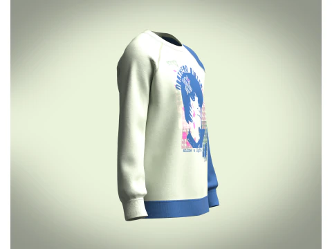 Sweatshirt - Shine 3D Model