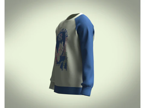 Sweatshirt - Shine 3D Model