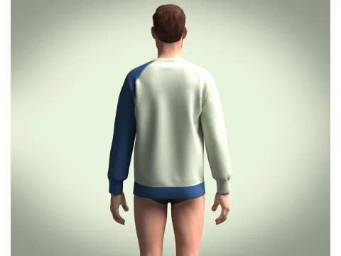 Sweatshirt - Shine 3D Model