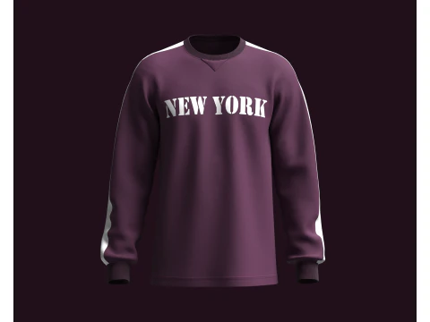 运动衫 - 纽约 3D 模型