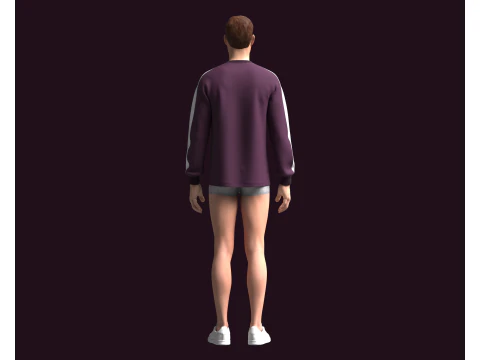 Sweatshirt - New York 3D Model