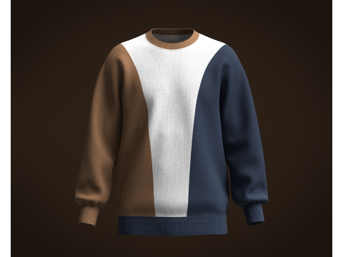 Sweatshirt For Men 3Dモデル