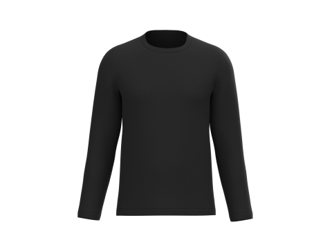 Men Long Sleeve T-Shirt - Colorway 3D Model