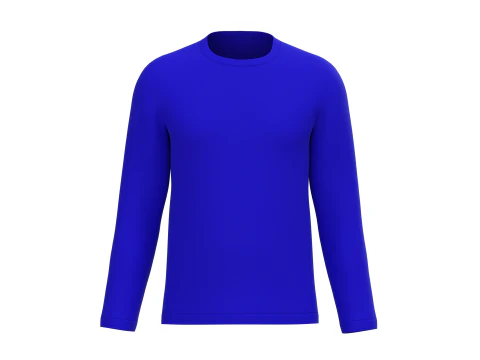 Men Long Sleeve T-Shirt - Colorway 3D Model