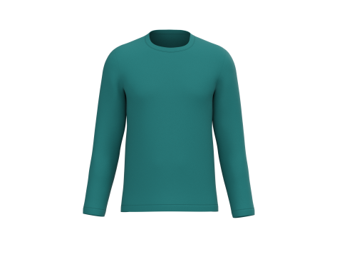 Men Long Sleeve T-Shirt - Colorway 3D Model