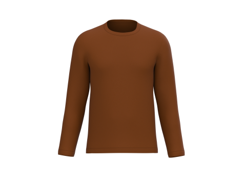 Men Long Sleeve T-Shirt - Colorway 3D Model