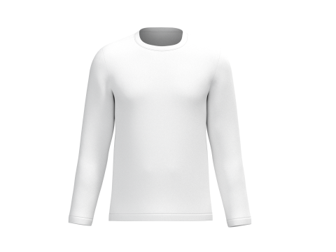 Men Long Sleeve T-Shirt - Colorway 3D Model