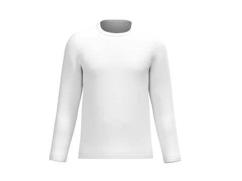 Men Long Sleeve T-Shirt - Colorway 3D Model