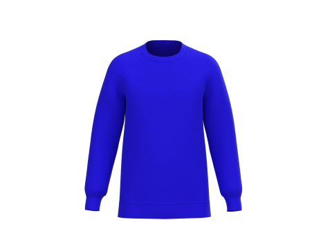 Men Sweatshirt - Colorway 3D 모델