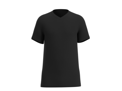 T-Shirt Vneck - Colorway 3D-Modell