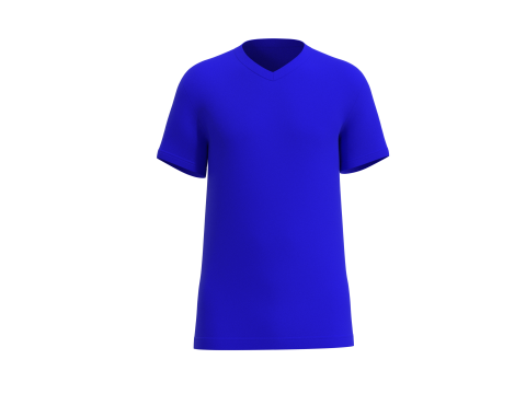 T-Shirt Vneck - Colorway 3D-Modell