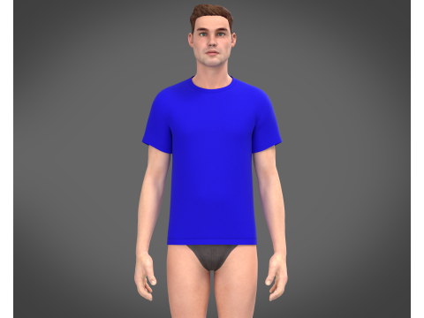 T-Shirt - Colorway Model 3D