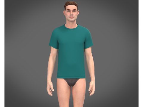T-Shirt - Colorway Model 3D