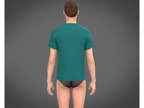 T-Shirt - Colorway Model 3D