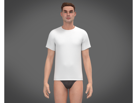 T-Shirt - Colorway Model 3D
