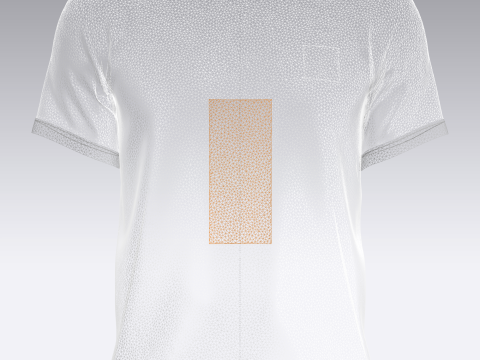 Soccer Football Off-white with Ash Jersey Player-11 Modelo 3D