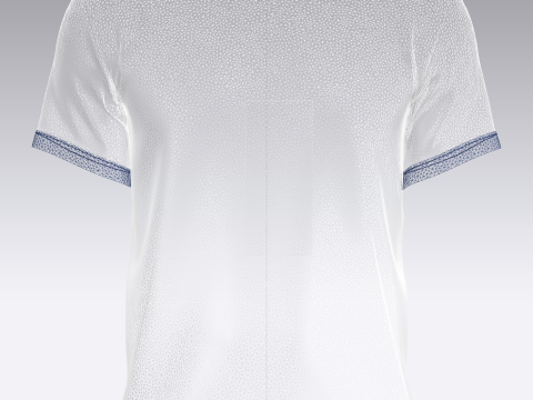 Soccer Football Red and Blue color Jersey Player-11 3Dモデル