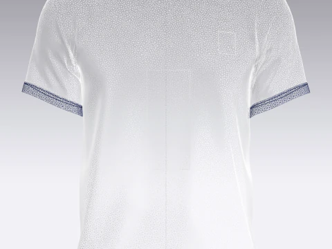 Soccer Football Royal Blue Jersey Player-11 3D Model