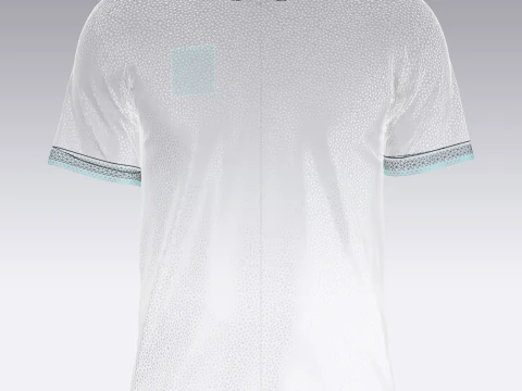 Soccer Football Sports Jersey - 04 3D Model