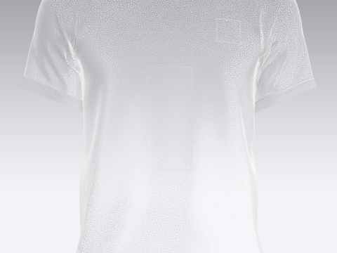 Soccer Football White and Blue Jersey Player-11 Modello 3D