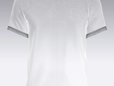 Soccer Football White and Yellow Jersey Player-11 3D Model