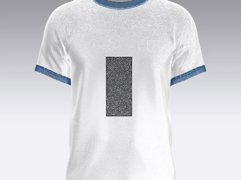 Soccer Football White Jersey Player-11 3D Model