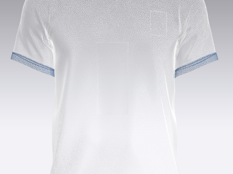 Soccer Football White with Multi colors Jersey Player-11 Modèle 3D