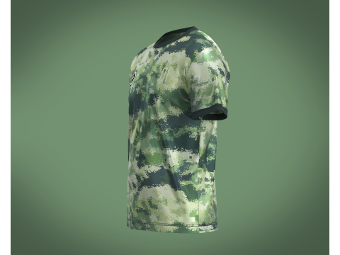 Soccer Green Jersey Player-01 3D मॉडल