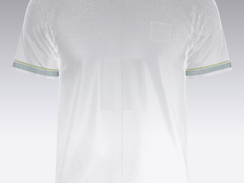 Soccer Green jersey Player-06 V2 3D Model