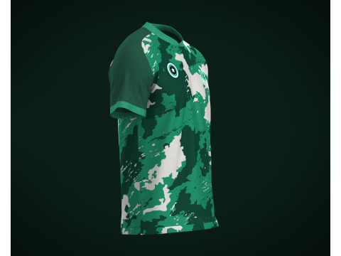 Soccer jersey Player 03 V2 3D Model