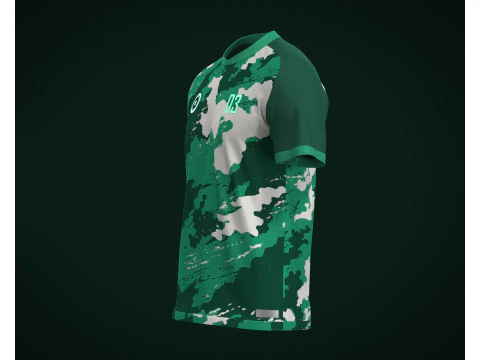 Soccer jersey Player 03 V2 3D Model