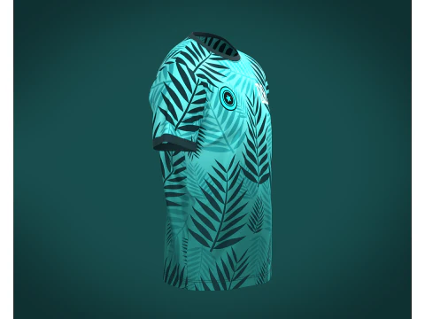 Soccer Jersey Player 08 3D Model