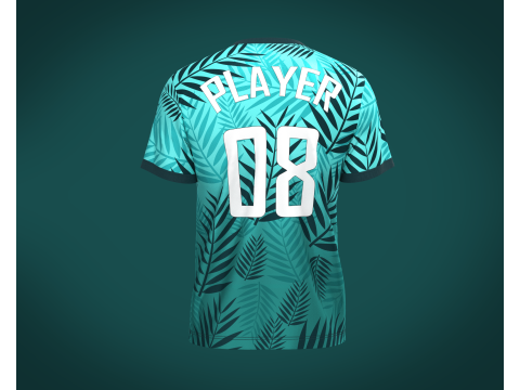 Soccer Jersey Player 08 3D Модель