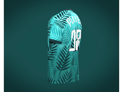 Soccer Jersey Player 08 3D Model