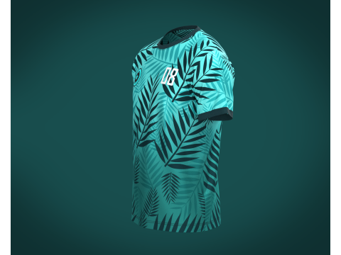 Soccer Jersey Player 08 3D Модель