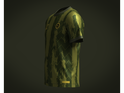 Soccer Jersey Player-02 V2 3D 모델