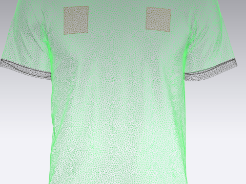 Soccer Jersey Player-02 V2 3D 모델