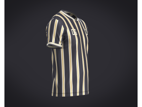 Soccer jersey Player-06 3D 模型