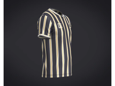 Soccer jersey Player-06 3D Model