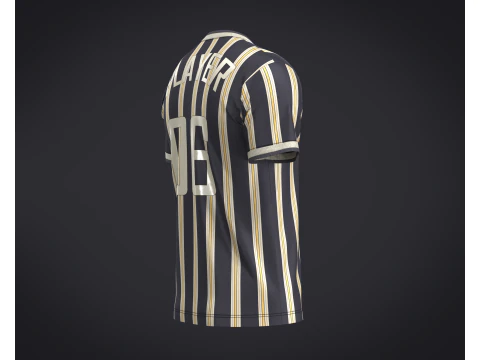 Soccer jersey Player-06 3D Model
