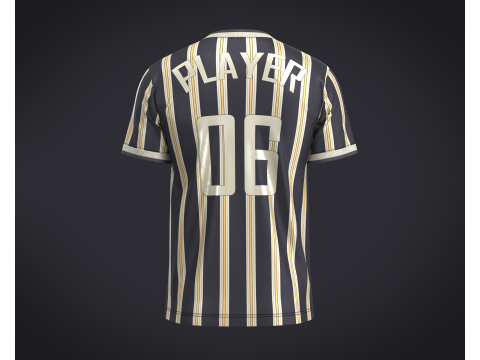 Soccer jersey Player-06 3D 模型