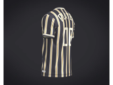 Soccer jersey Player-06 3D Model