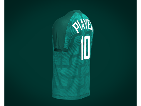 Soccer Jersey Player-10 3D 模型