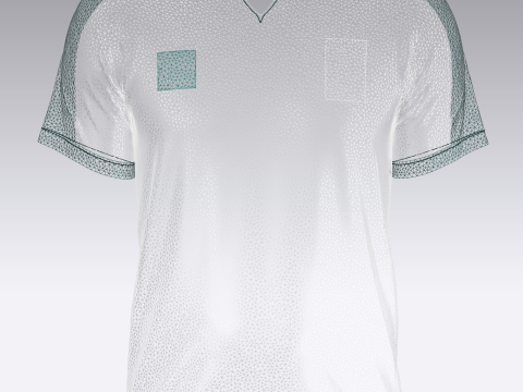 Soccer Jersey Player-10 3D 模型