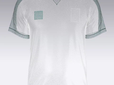 Soccer Jersey Player-10 3D Model