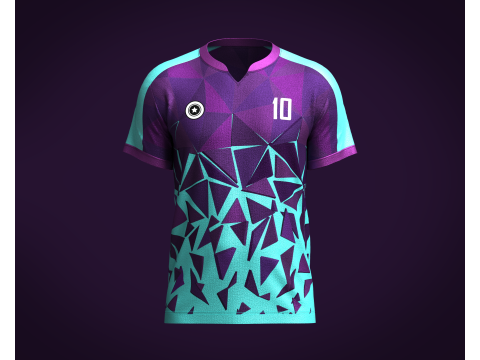 Soccer Jersey Player-10 V2 3Dモデル