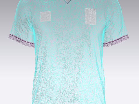 Soccer Jersey Player-10 V2 Modelo 3D
