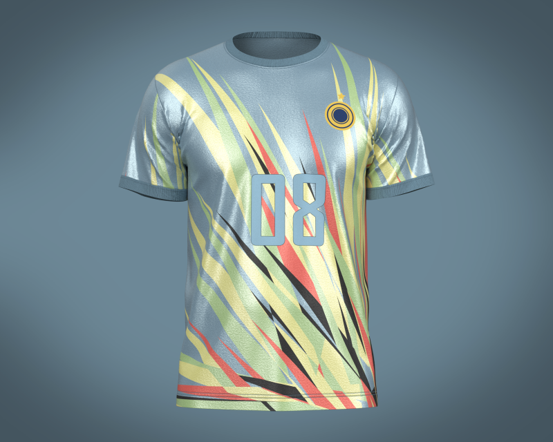 Soccer Jersey - 08 3D 模型 .c4d .max .obj .3ds .fbx .stl .blend